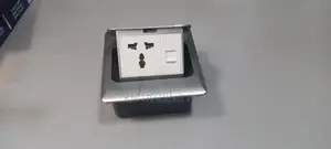 Photo - Floor Box 1socket +1data