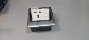 Floor Box 1socket +1data