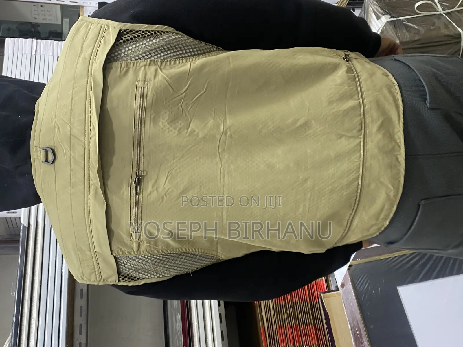 Camera Man Vest Color Options