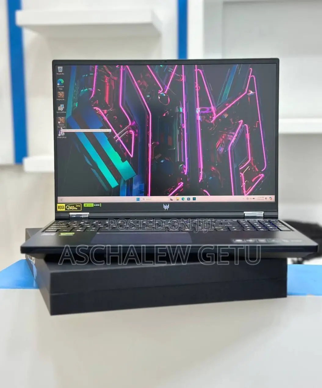 New Laptop Acer Predator Helios Neo 16 16GB Intel Core I9 SSD 1T