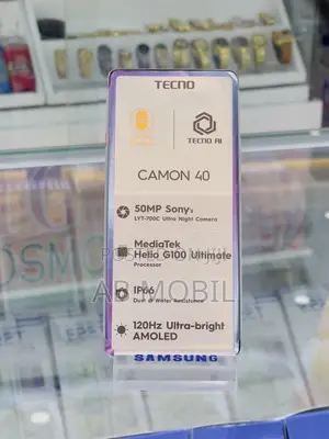 Photo - New Tecno Camon 40 256 GB Gray