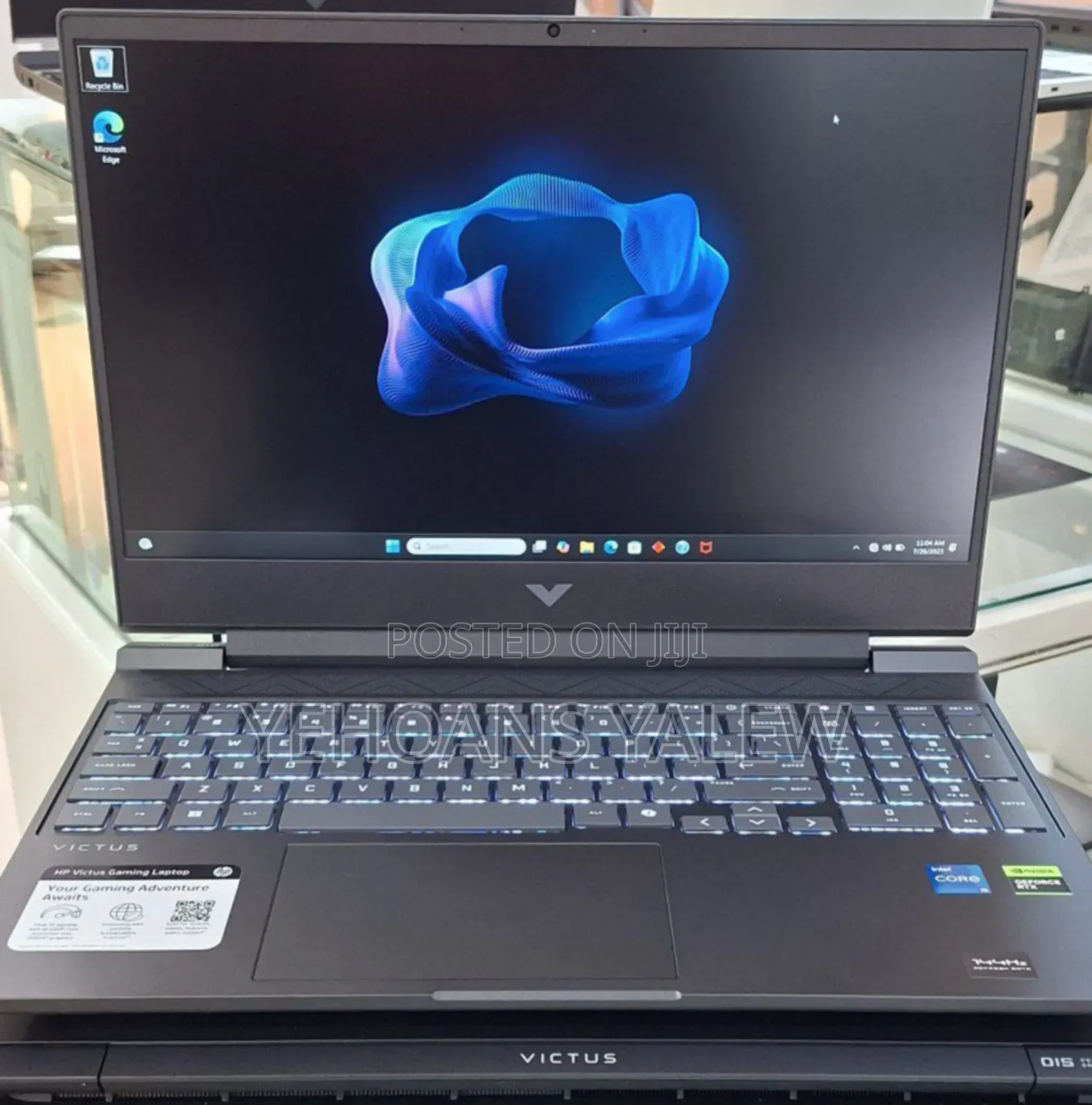 New Laptop HP Victus 15 8GB Intel Core I5 SSD 512GB