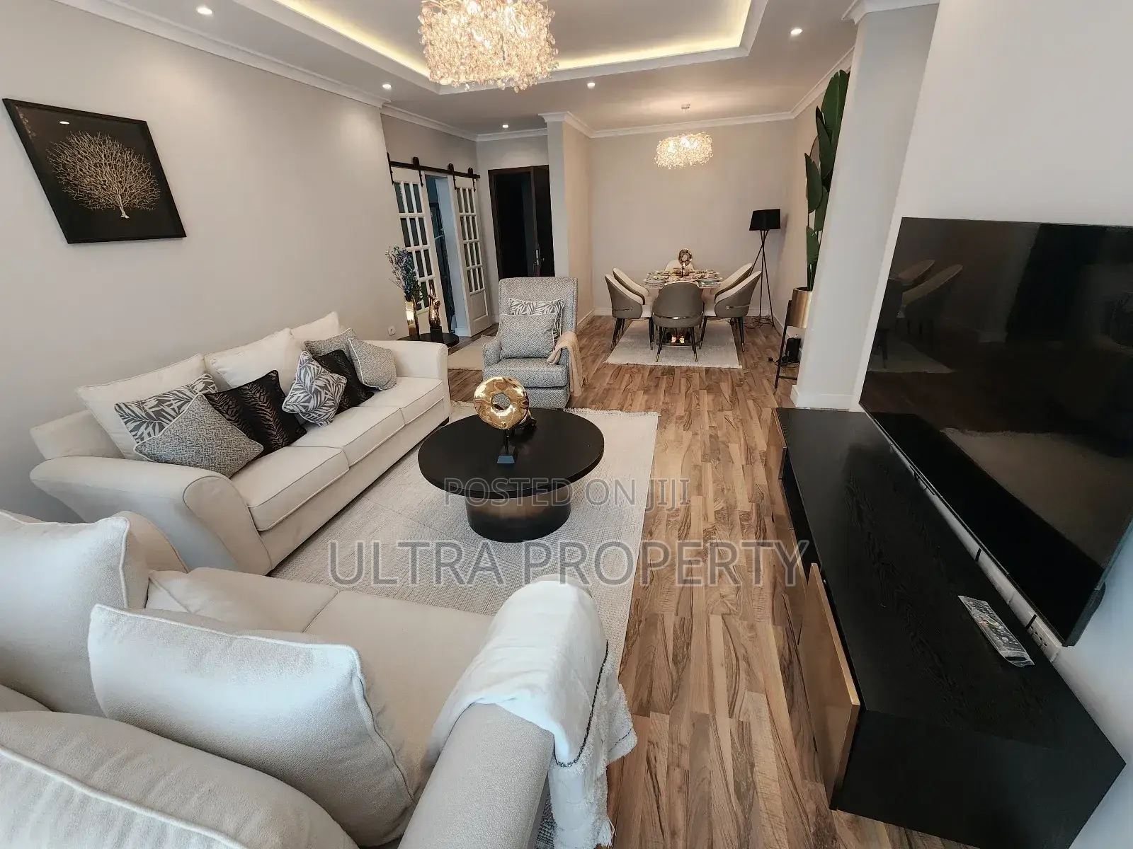 Furnished 3bdrm Apartment in Bole for sale