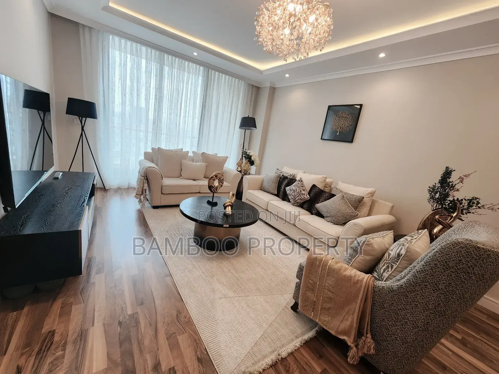 Furnished 3bdrm Apartment in Bole for sale