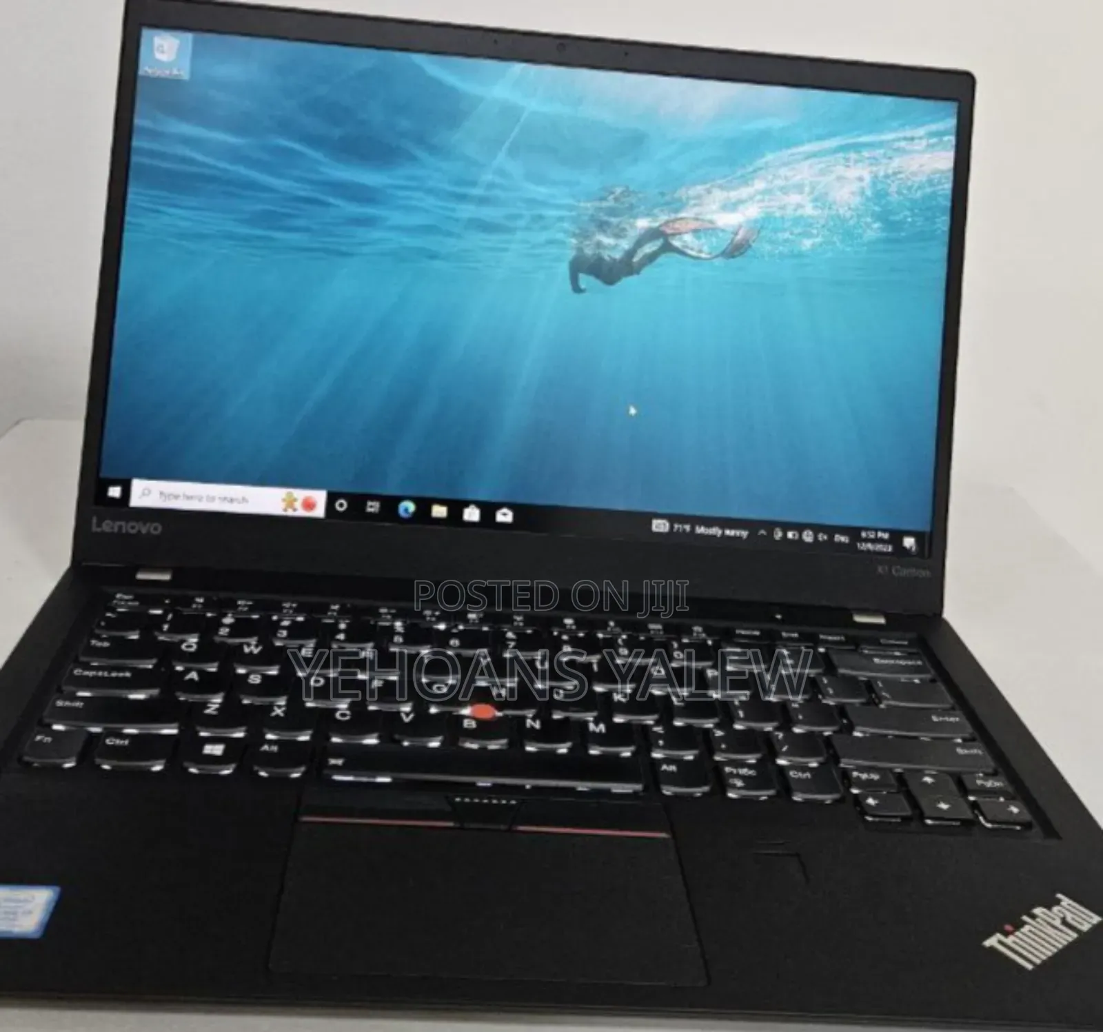 New Laptop Lenovo ThinkPad X1 Carbon 16GB Intel Core I7 SSD 512GB
