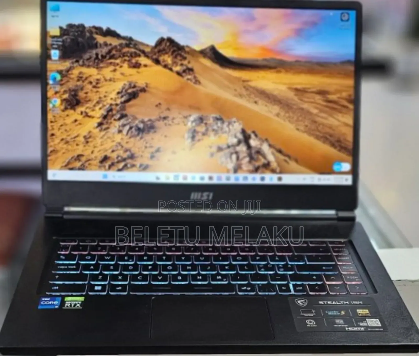 New Laptop MSI 16GB Intel Core I7 SSD 1T