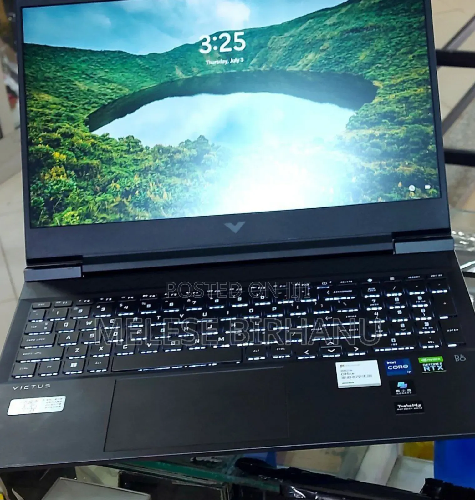 New Laptop HP Victus 16 16GB Intel Core I7 SSD 512GB