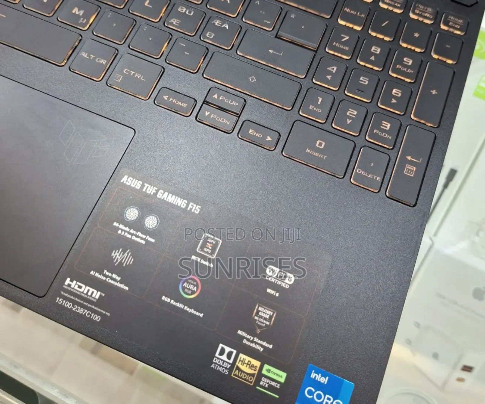 New Laptop Asus TUF Gaming A15 16GB Intel Core I5 SSD 512GB