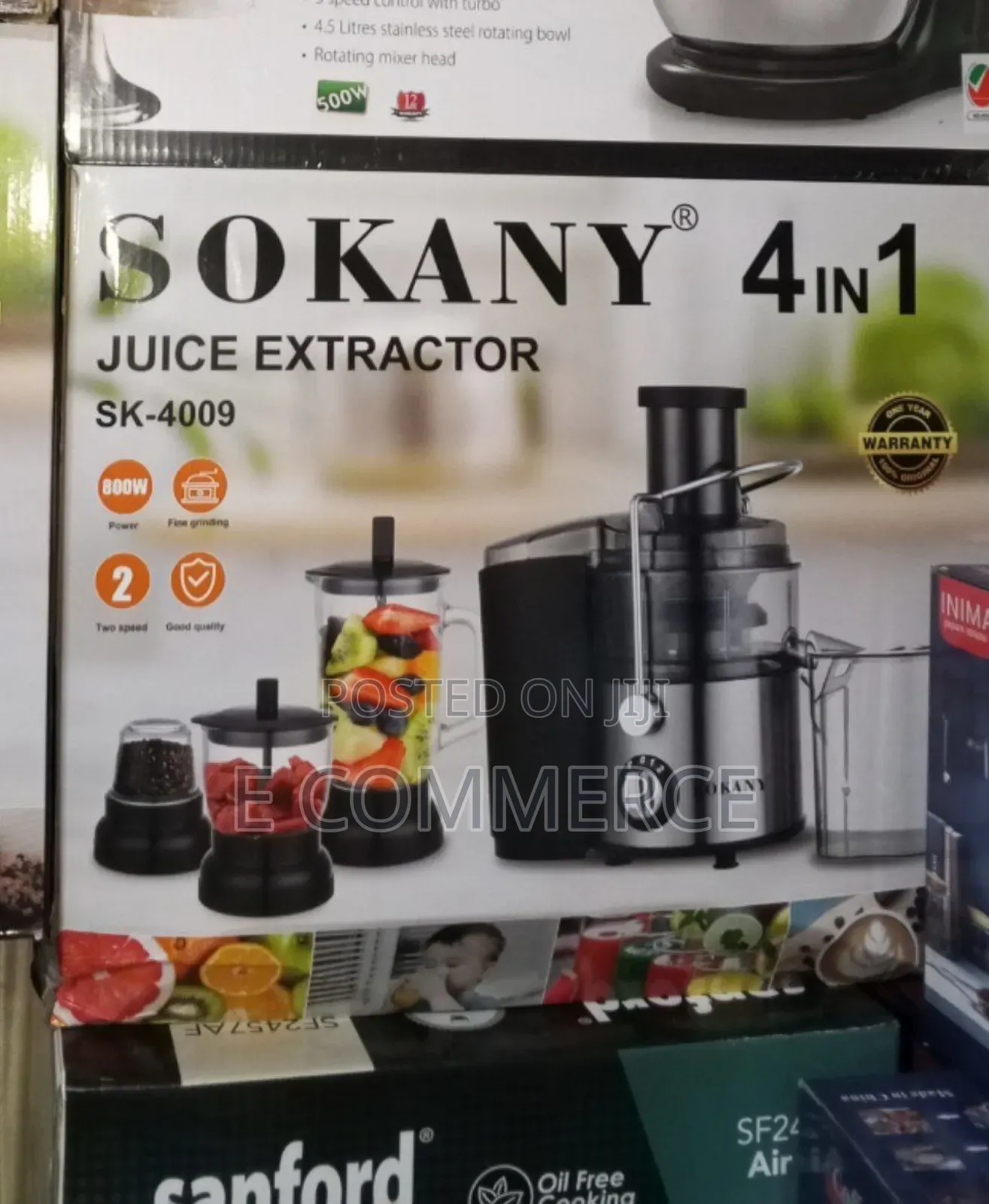 Sokany 4 in 1 Juice Extractor