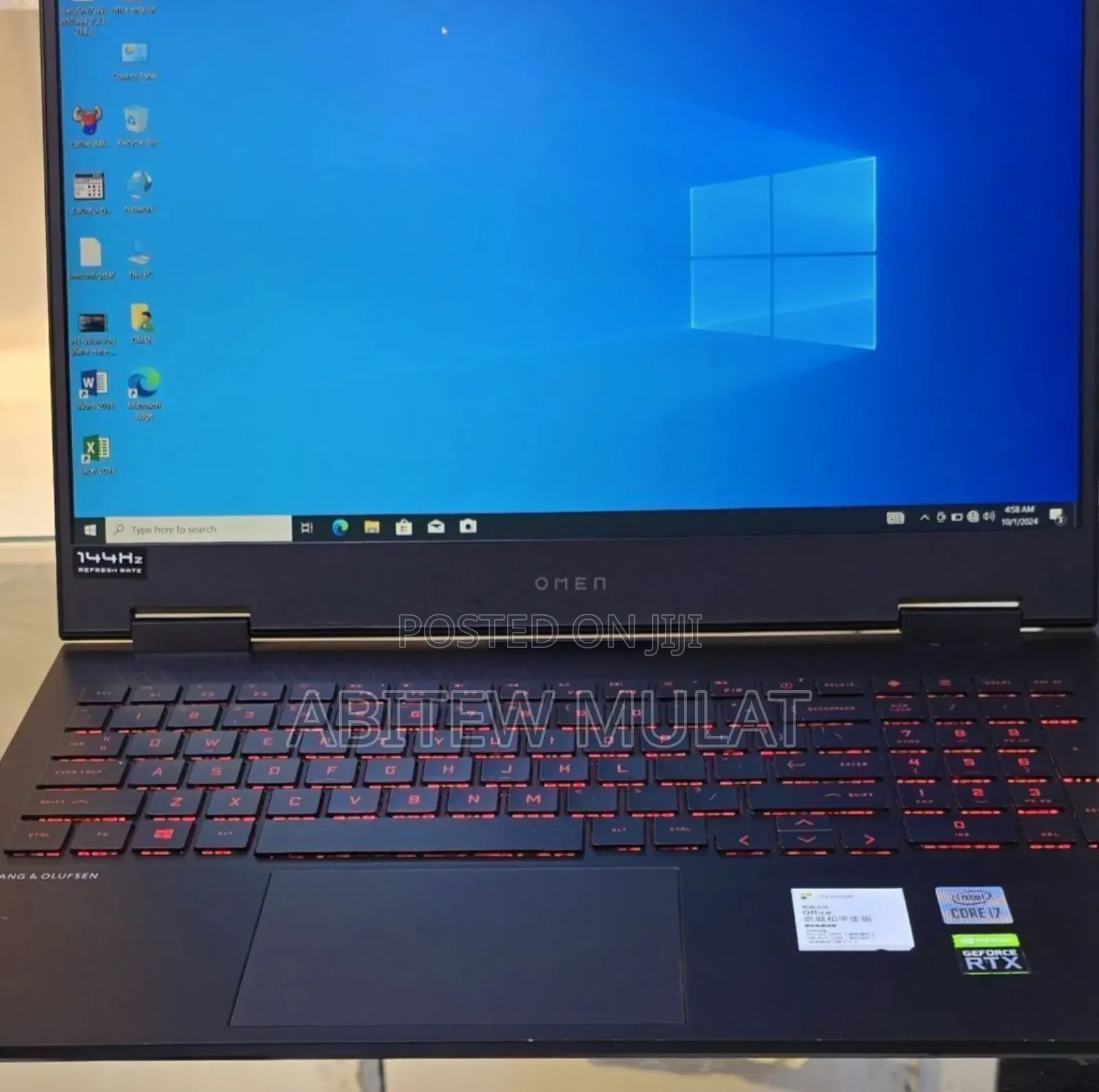 New Laptop HP Omen 15 16GB Intel Core I7 SSD 1T