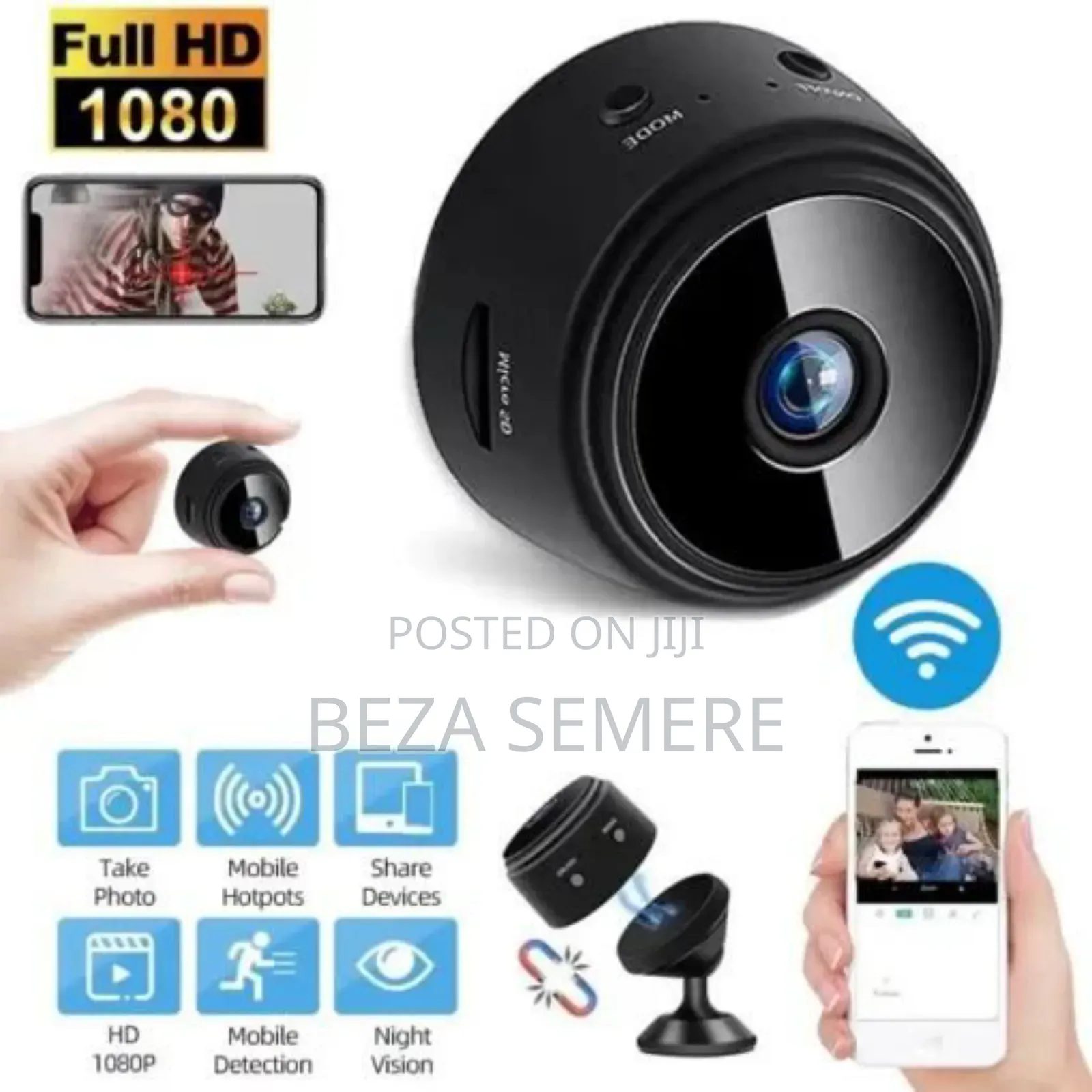 A9 Mini Camera Hd CCTV 1080p Spy Jeff