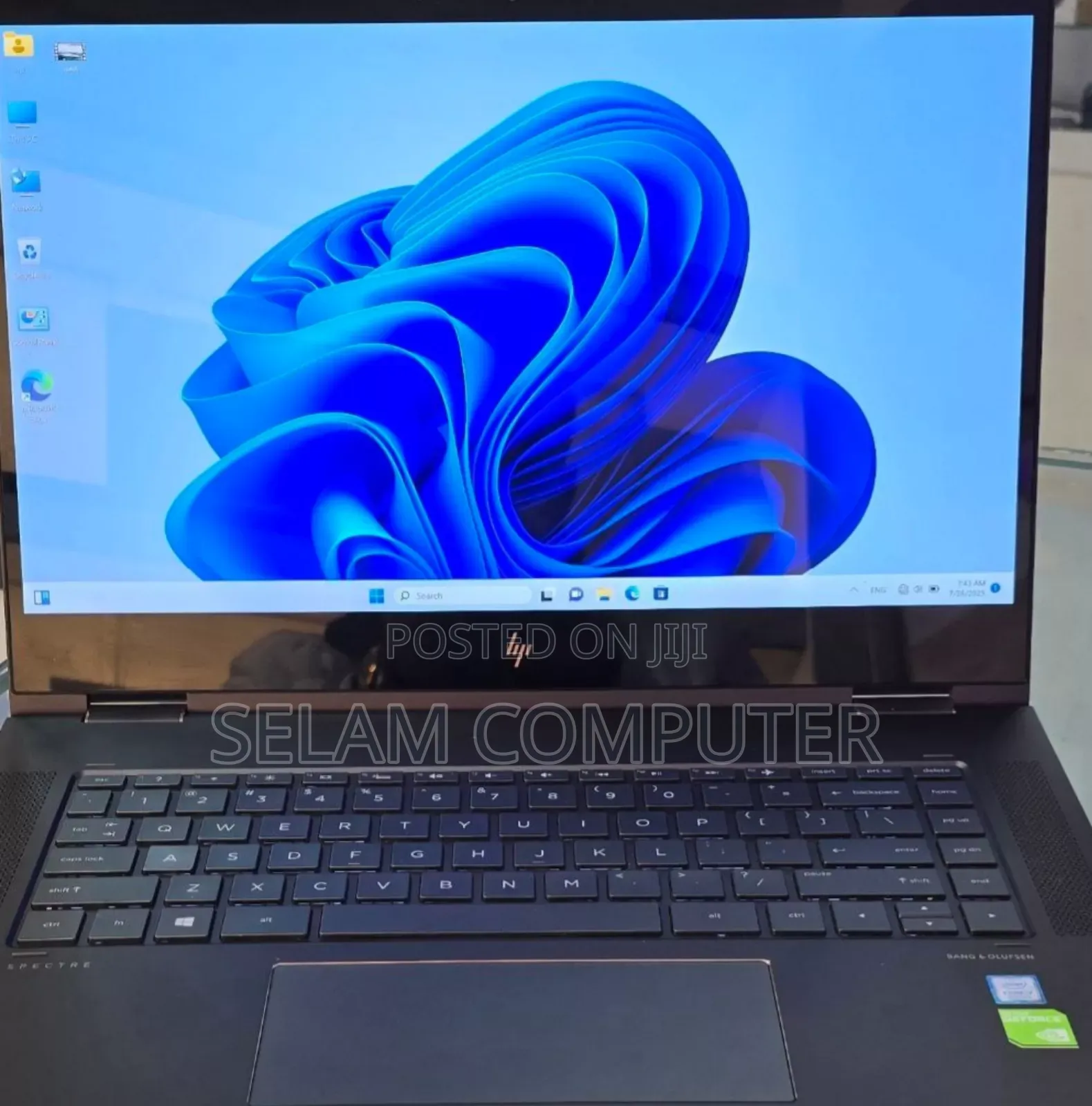 New Laptop HP Spectre X360 16GB Intel Core I7 SSD 512GB