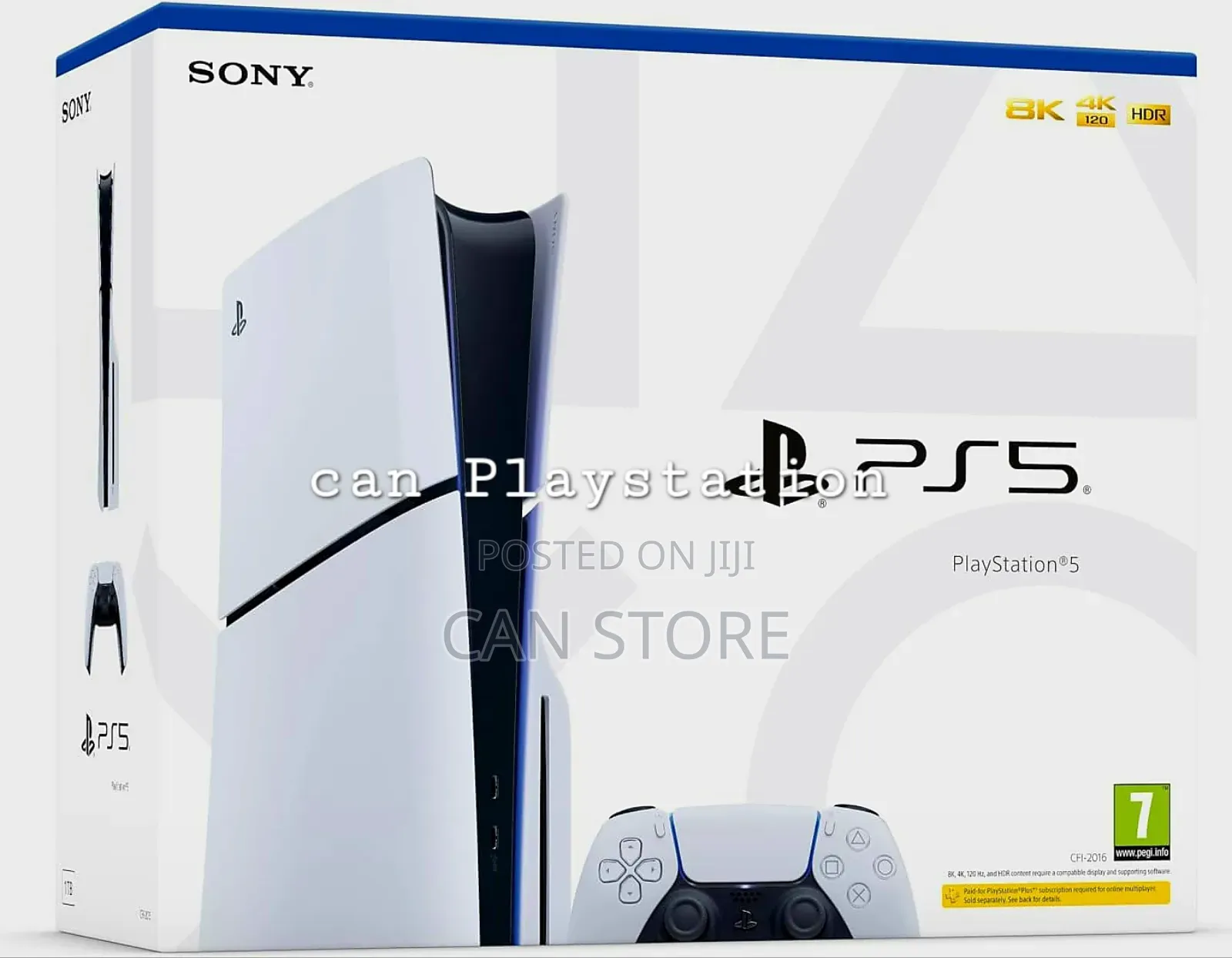 Ps5 Slim 55 ብዛት አለን