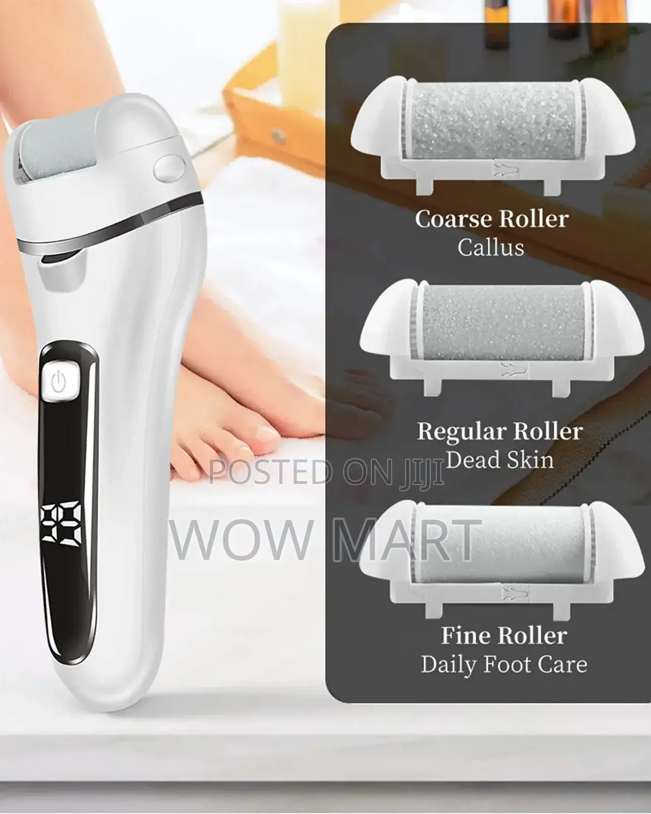 An Electric Foot Callus Remover