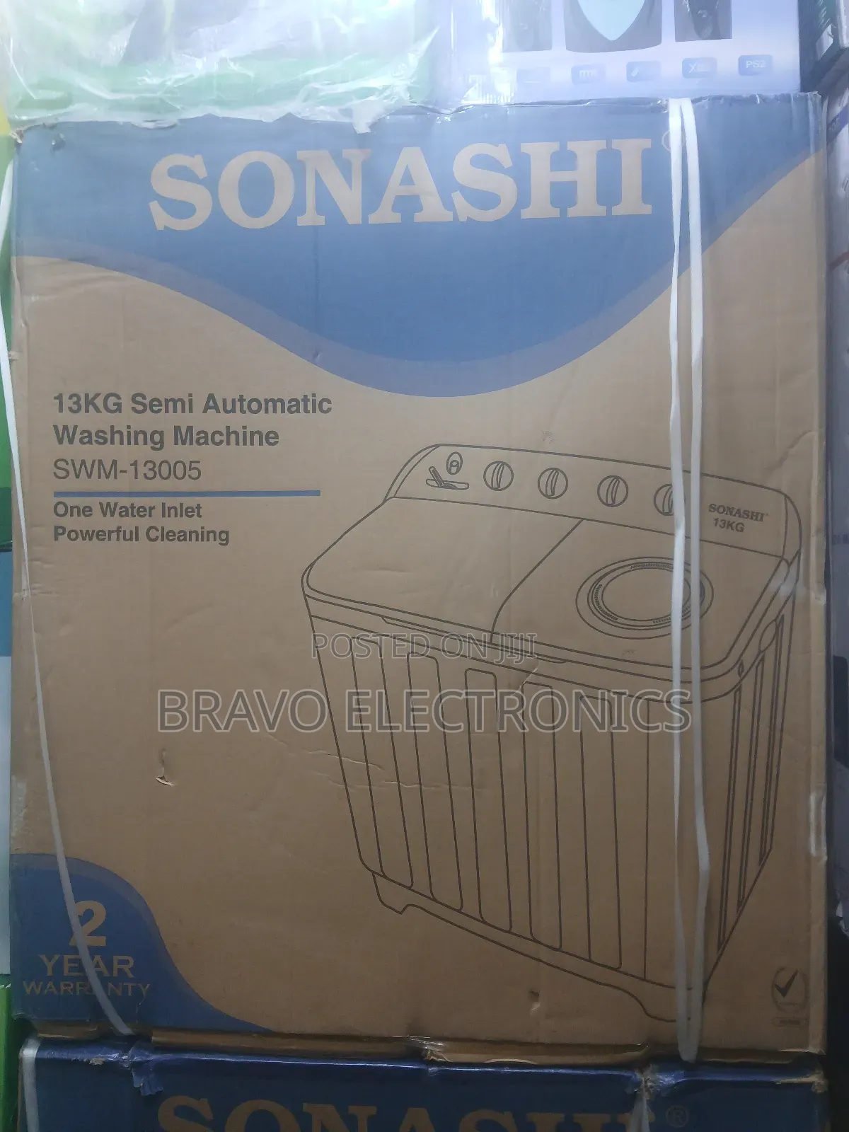 Sonashi 13kg Washing Machine – Power Wash For Big Loads!