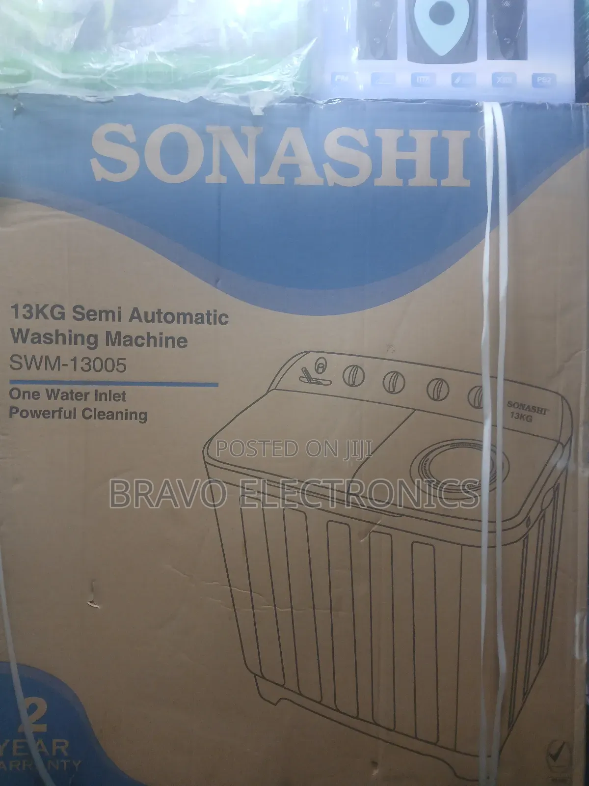 Sonashi 13kg Washing Machine – Power Wash For Big Loads!