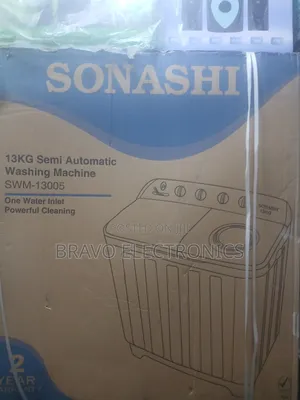 Sonashi 13kg Washing Machine – Power Wash For Big Loads!