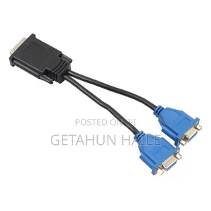 Photo - Dvi to Vga Splitter (Dvi Input to Vga Output(2×)
