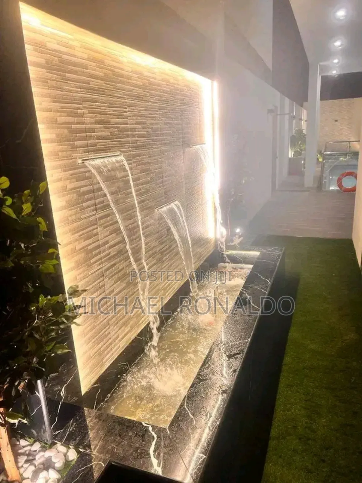 Fountain Water Blade የፋውንቴን ውሀ ማፍሰሻ