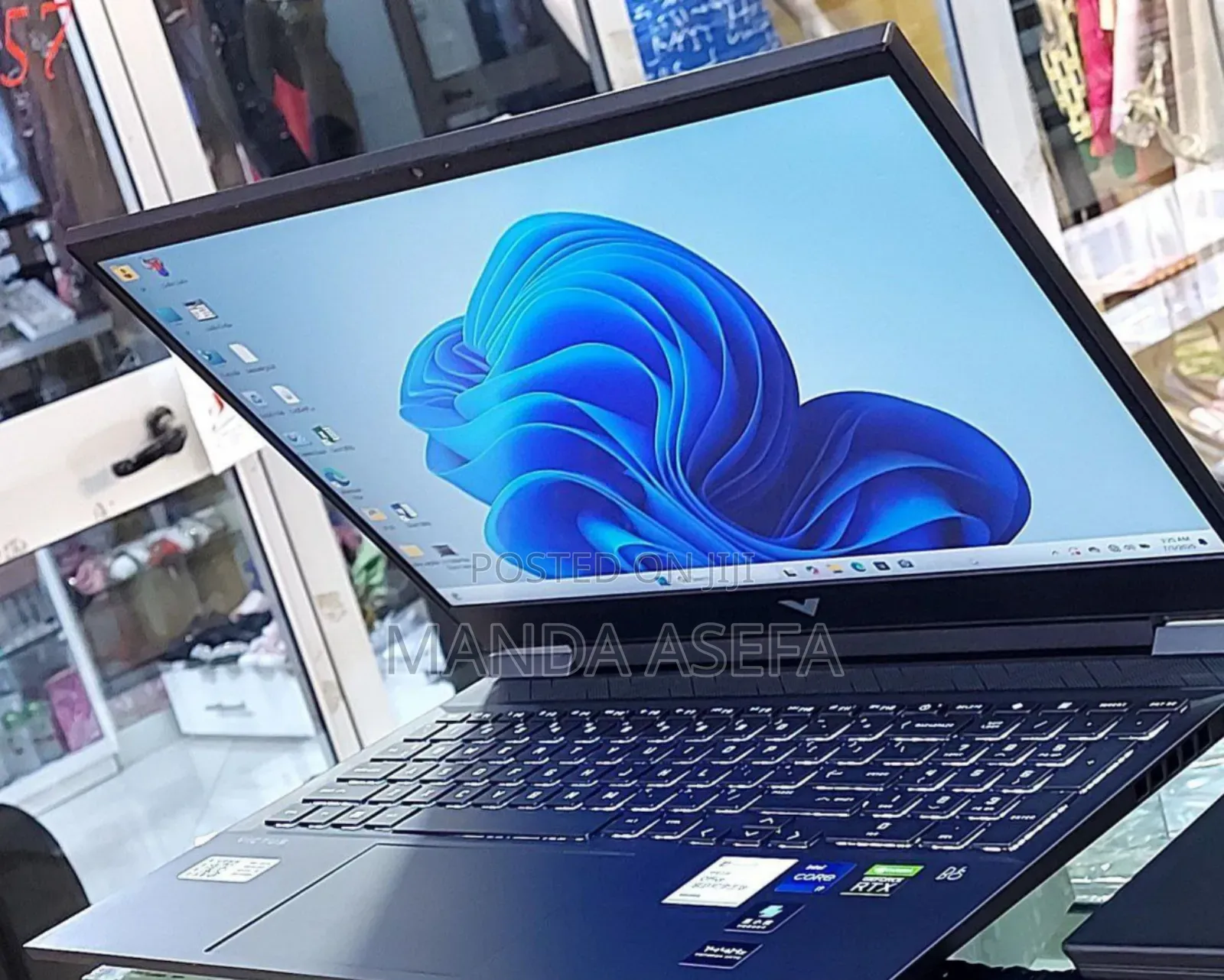 New Laptop HP Victus 16 16GB Intel Core I7 SSD 512GB