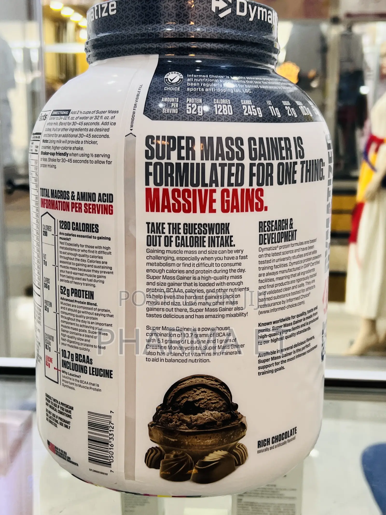 Iso Dymatize Super Mass Gainer 2.7kg
