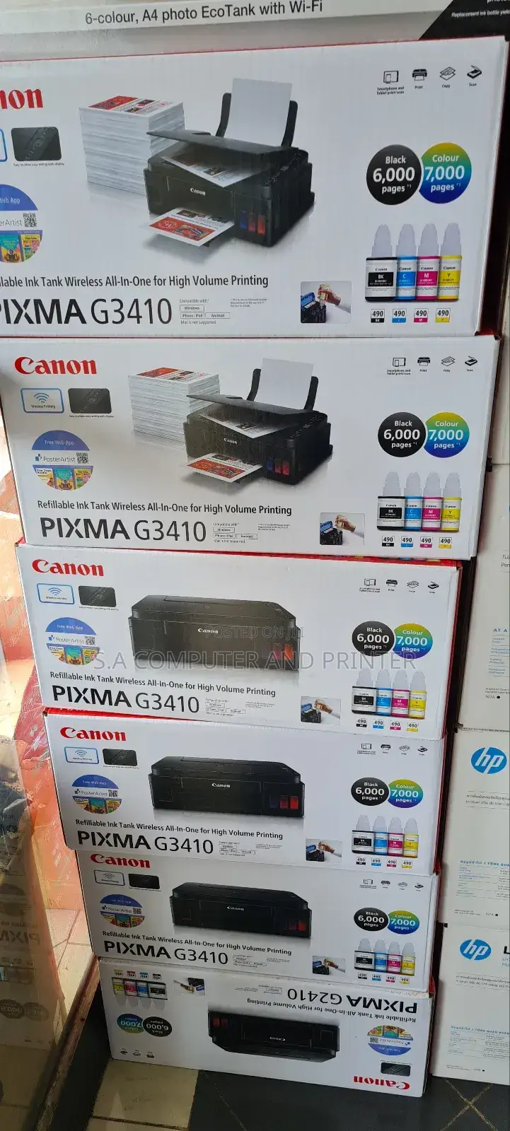 New Arrival:- Canon Pixma G3410