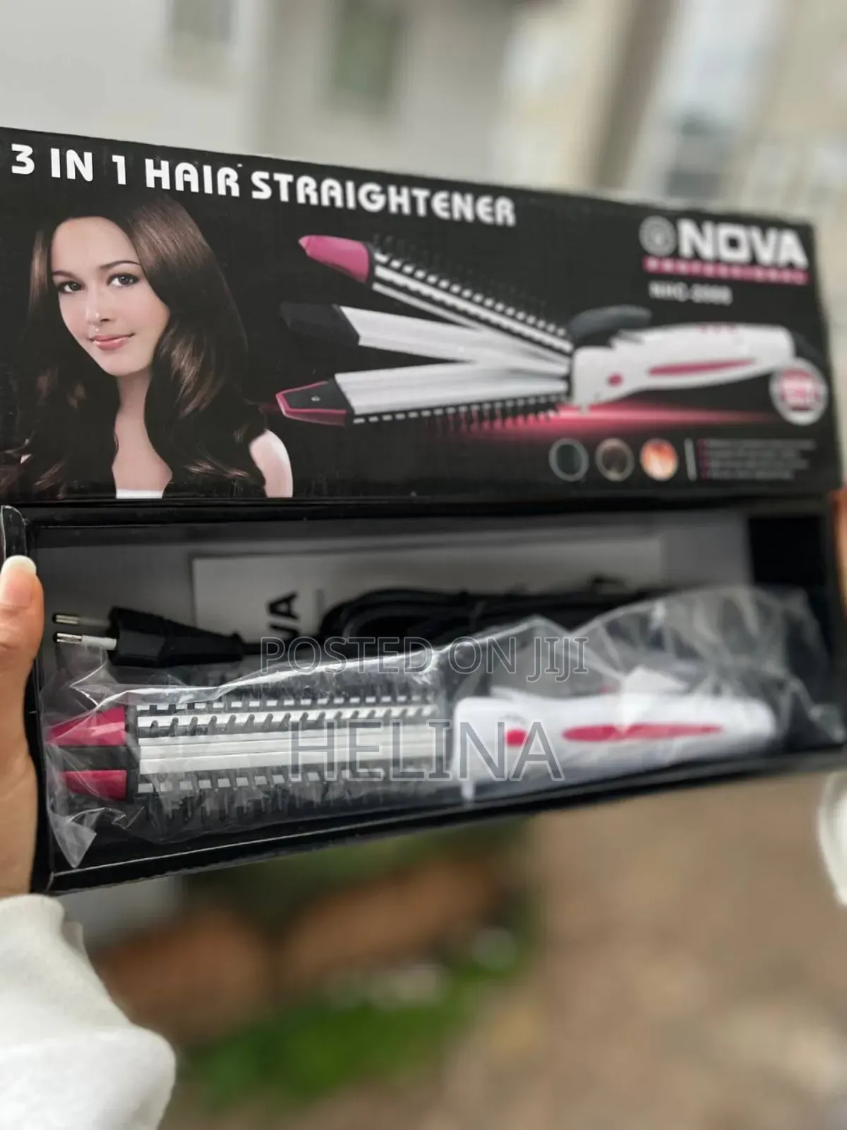 The Original Nova 3 in 1 Hair Straighter