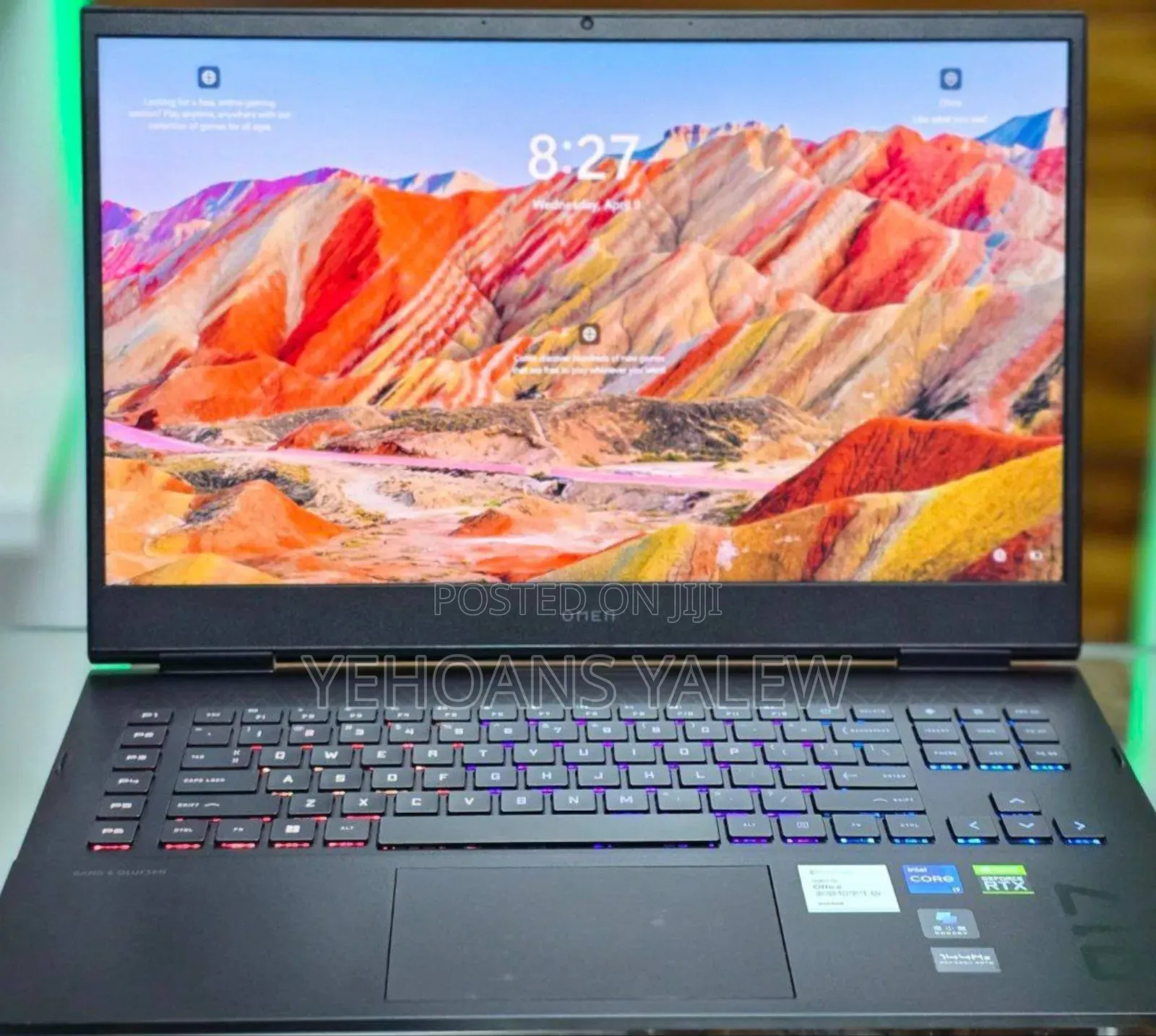 New Laptop HP Omen 17 16GB Intel Core I7 SSD 512GB