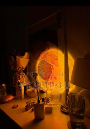 Usb Sun Set Lamp Led for Room for Photography