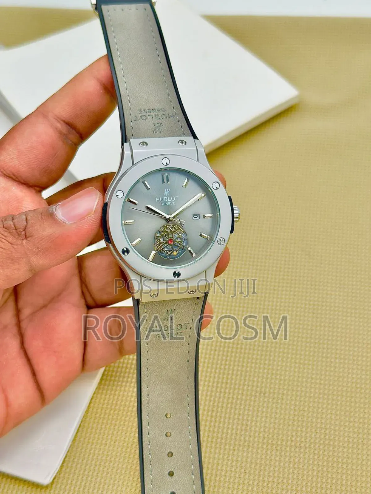 Hublot Unique Plain Open Heart Dial Men's Watches