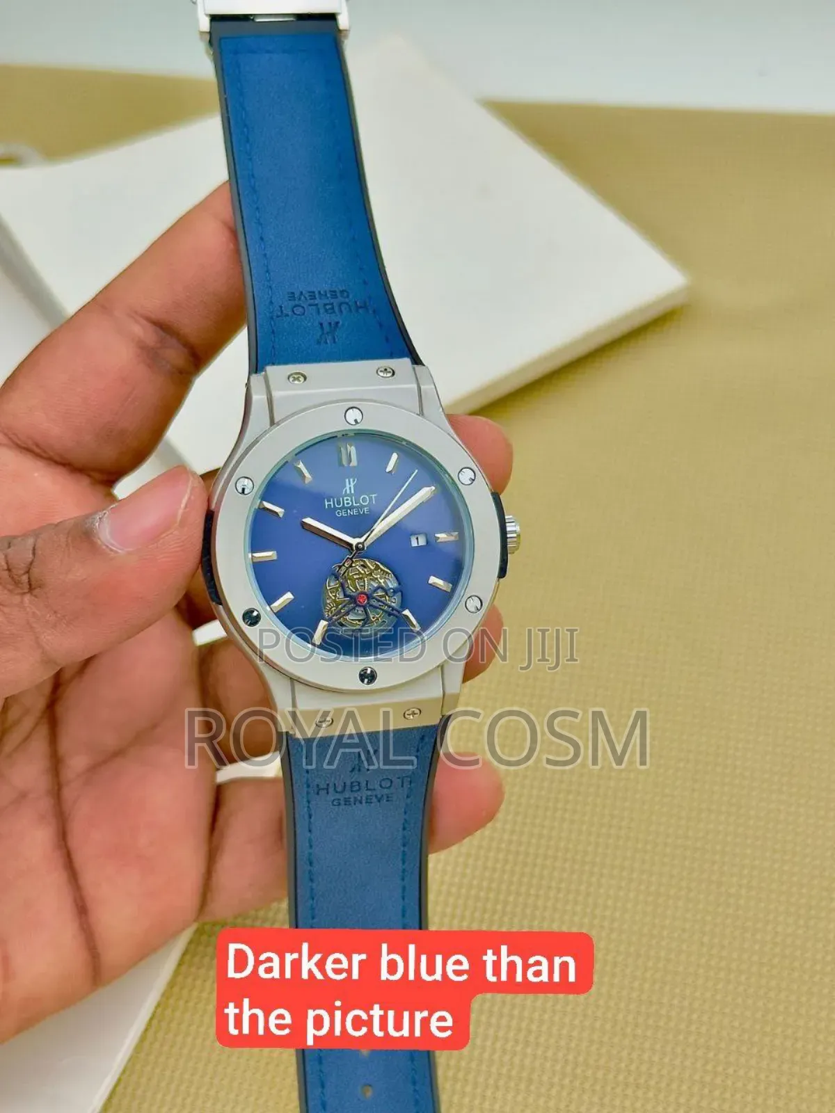 Hublot Unique Plain Open Heart Dial Men's Watches