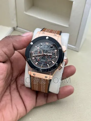 Photo - Hublot Leather Strap Watches for Men