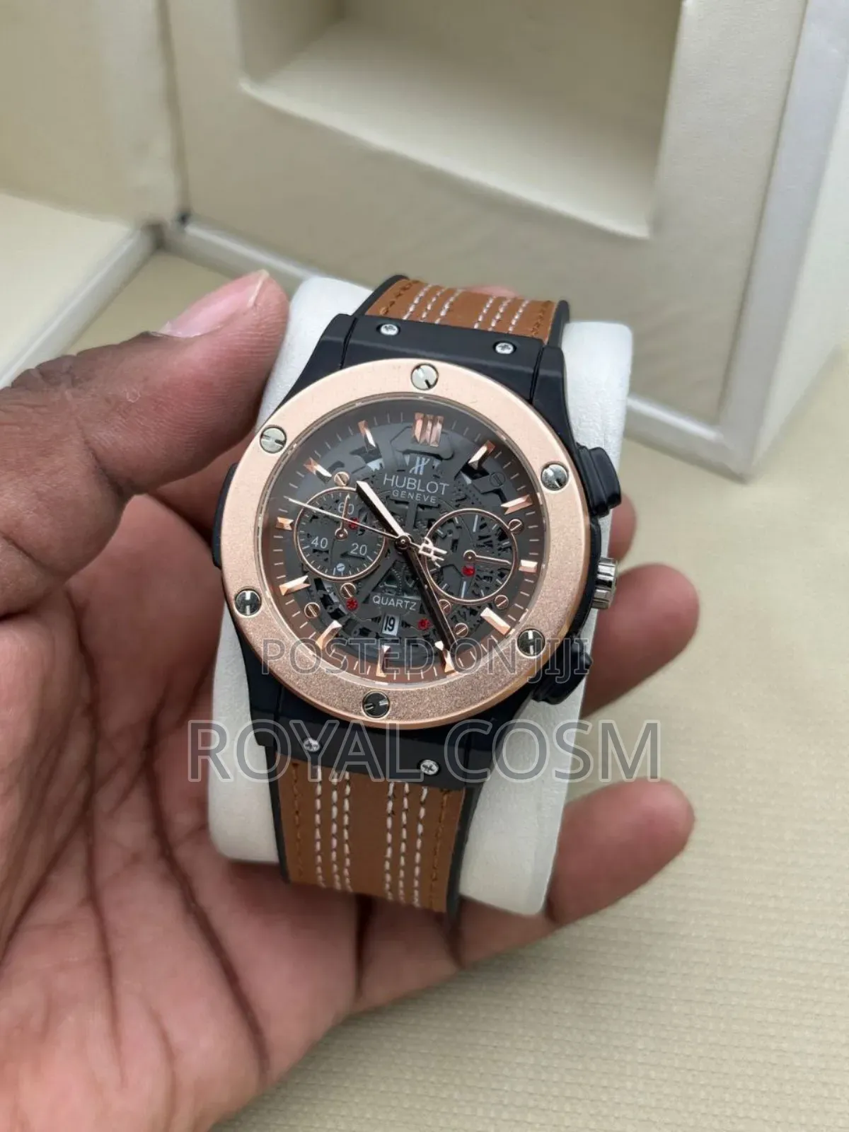 Hublot Leather Strap Watches for Men