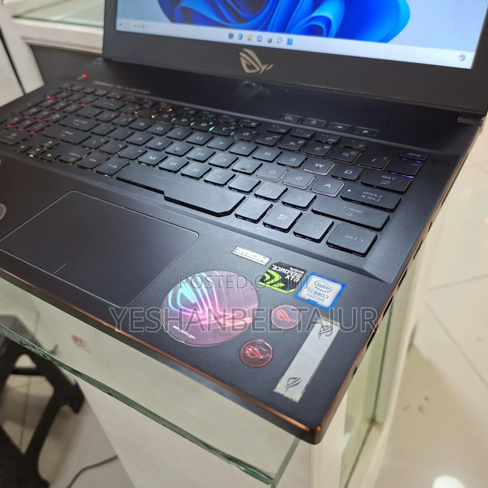 New Laptop Asus ROG Zephyrus G15 16GB Intel Core I7 HDD+SSD 1T