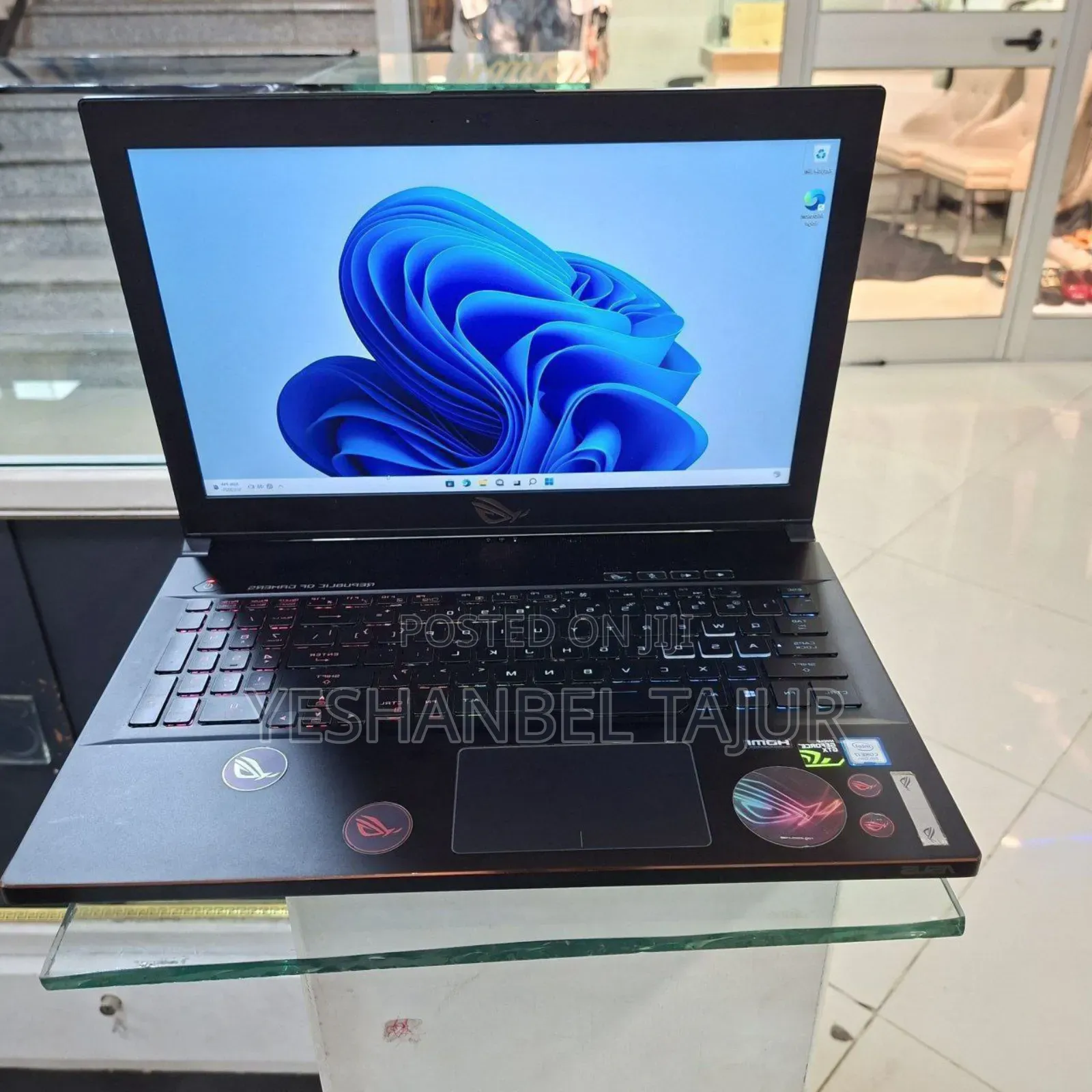 New Laptop Asus ROG Zephyrus G15 16GB Intel Core I7 HDD+SSD 1T