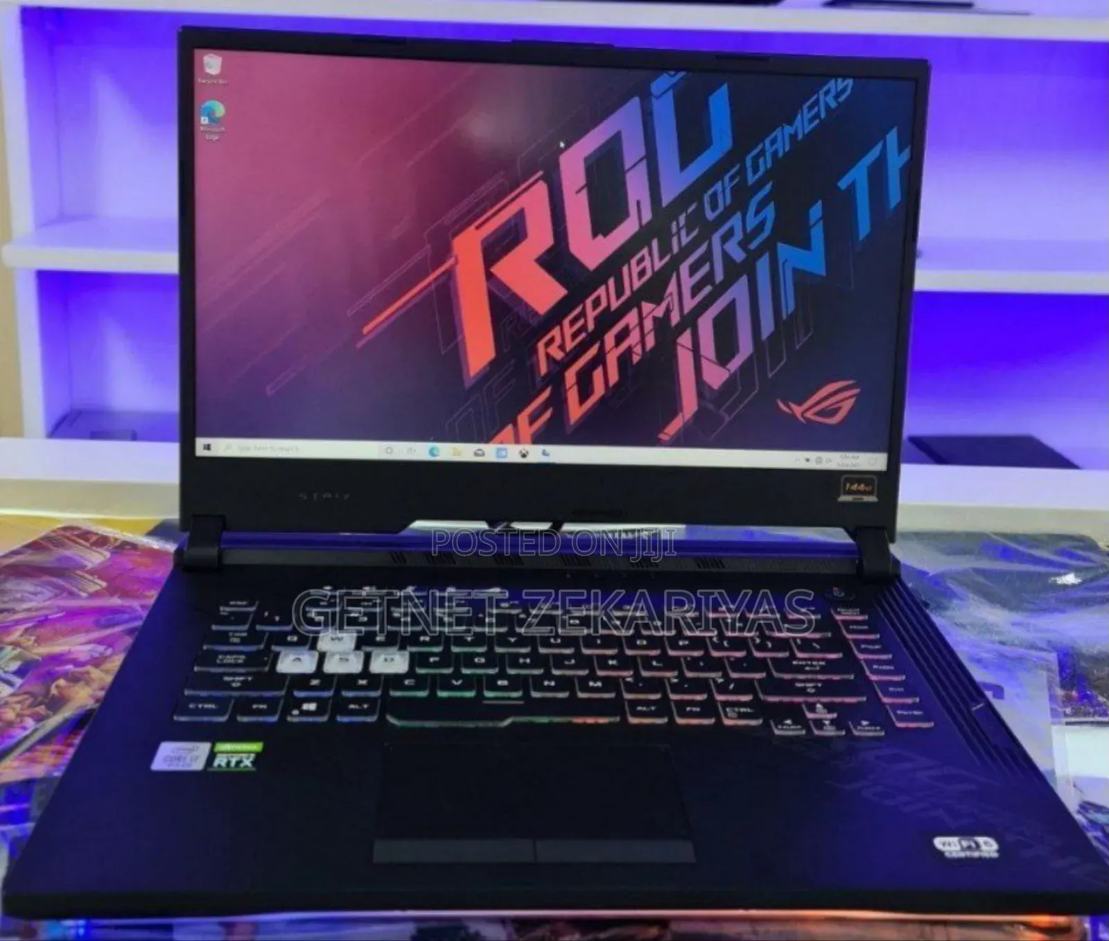 New Laptop Asus ROG Strix G15 16GB Intel Core I7 SSD 512GB