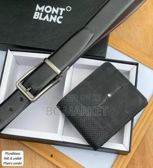 Photo - Mont Blanc Gift Set Men's Belt