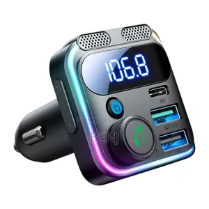 Joyroom Jr-Ccb01 Dual Mic Fm Transmitter | 48w Fast Charging