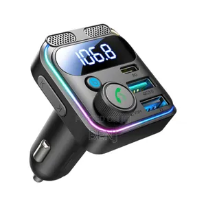 Joyroom Jr-Ccb01 Dual Mic Fm Transmitter | 48w Fast Charging