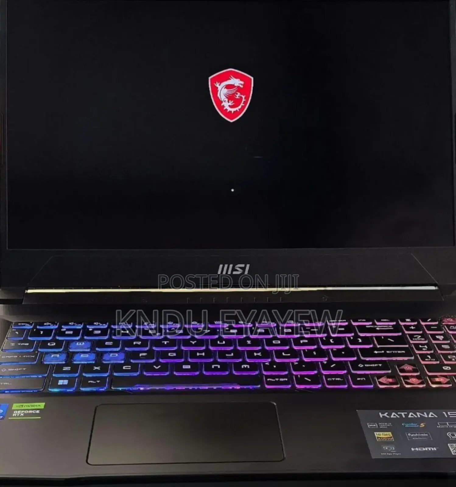 New Laptop MSI Katana 15 16GB Intel Core I7 SSD 512GB