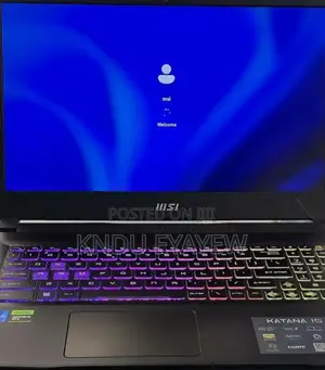 New Laptop MSI Katana 15 16GB Intel Core I7 SSD 512GB