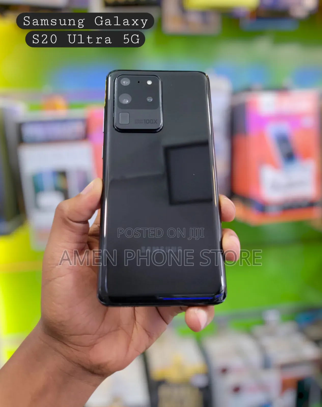New Samsung Galaxy S20 Ultra 5G 256 GB Black