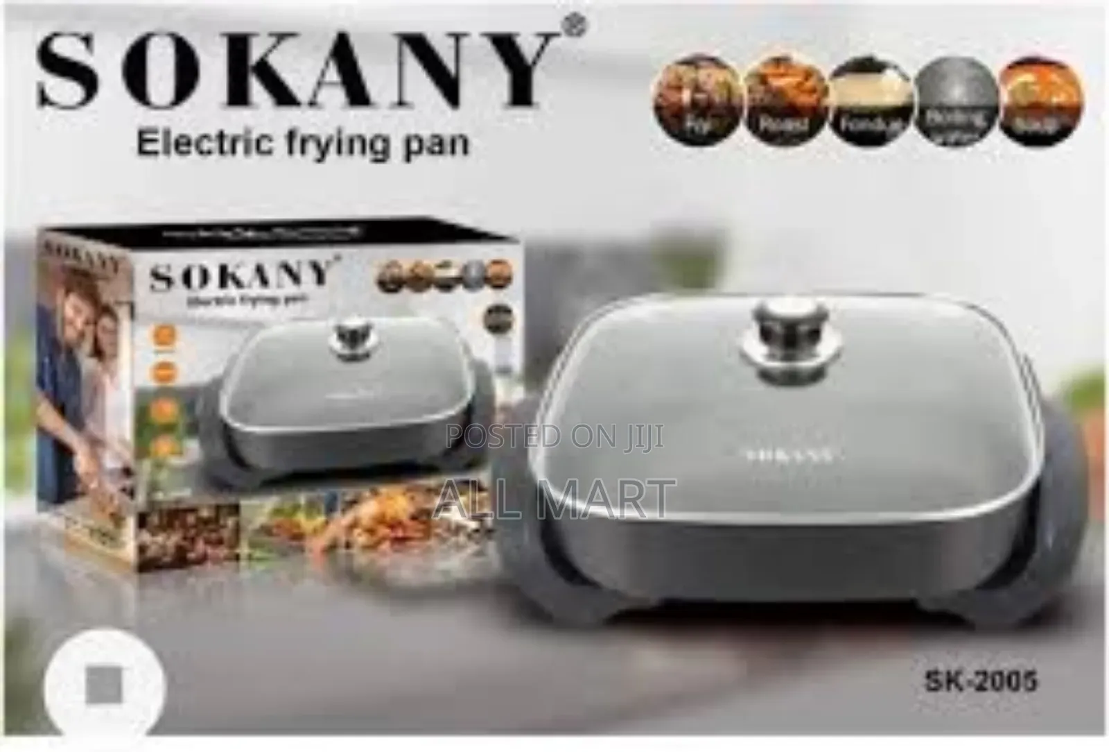Sokany Electric Frying Pan