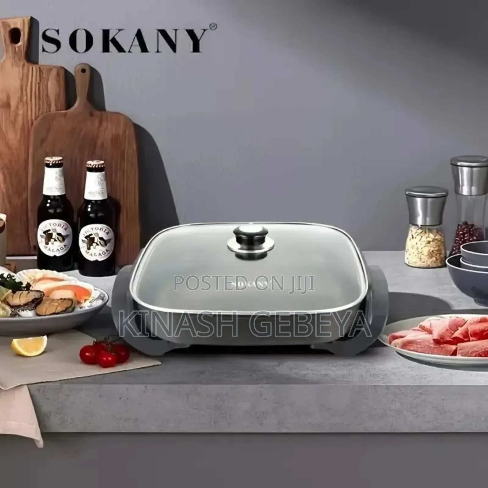 Sokany High Quality Electric Frying Pan