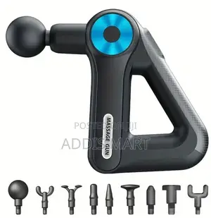 Photo - 8in1lcd Display Fascial Gun 32 Speed