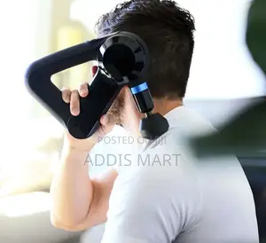 8in1lcd Display Fascial Gun 32 Speed