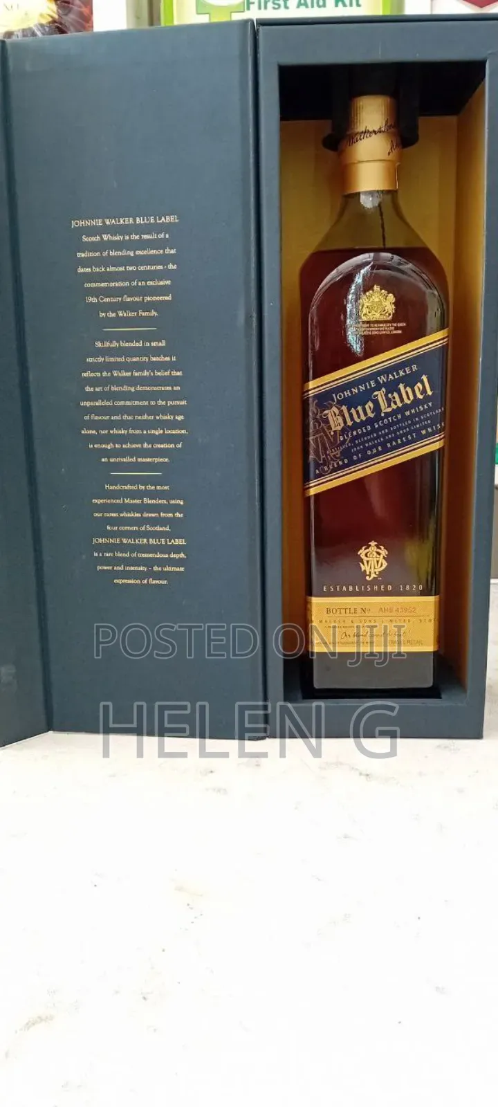 Blue Label Whiskey