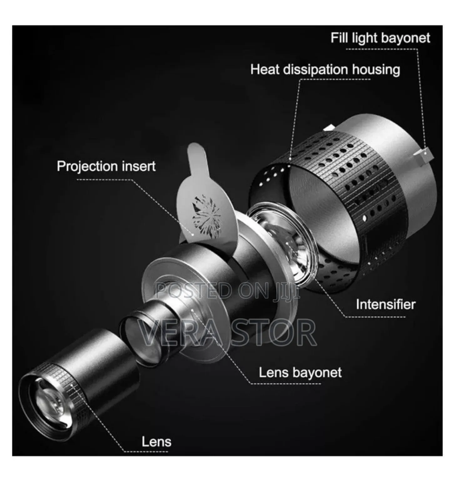 Mm-06pro Spotlight Tube Light Condensor