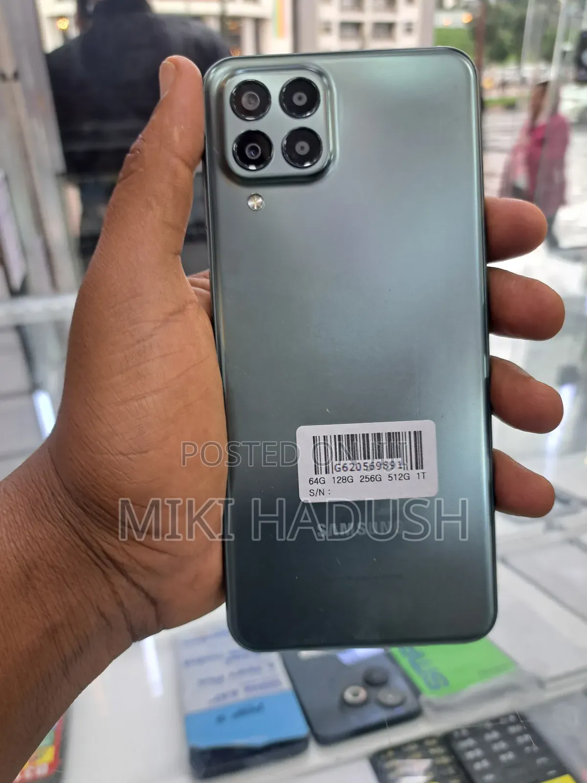 New Samsung Galaxy M33 128 GB Blue