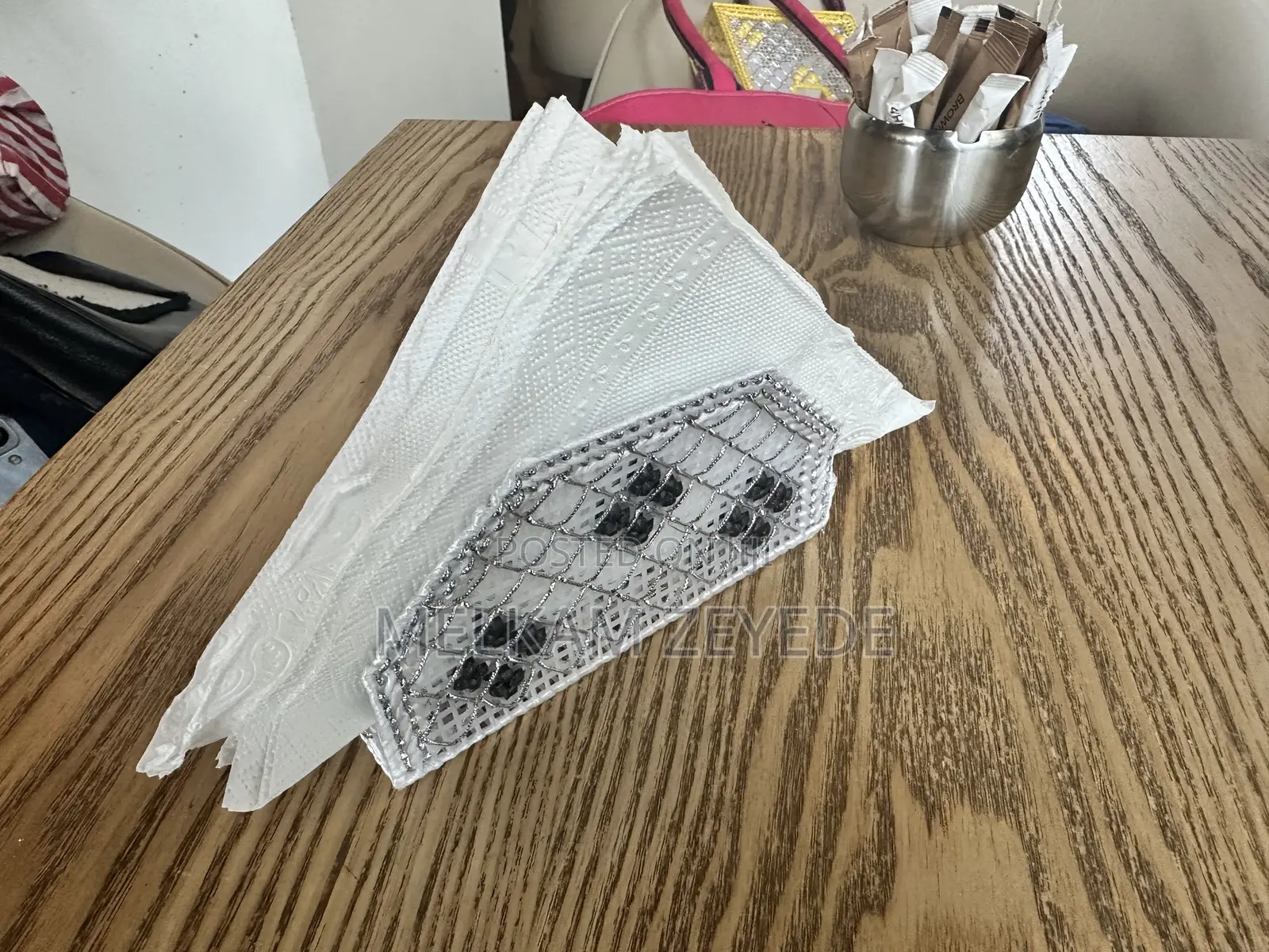 Napkin and Bill Receipt Holder